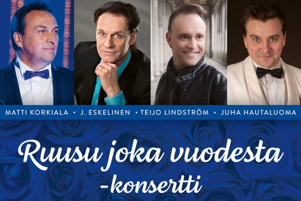 Ruusu joka vuodesta-konsertti in France