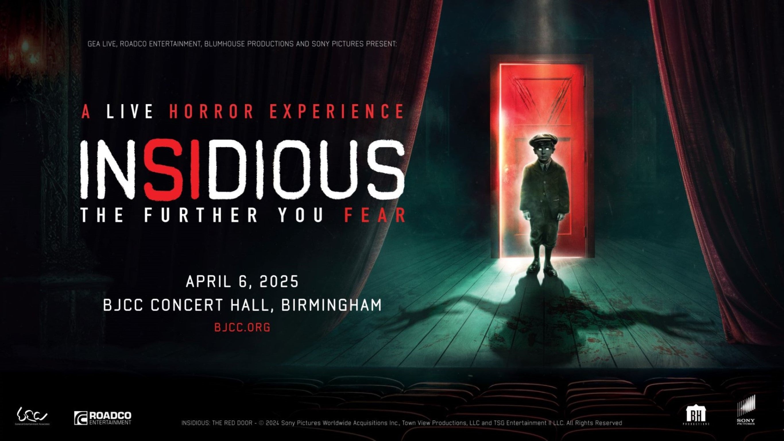 Insidious: The Further You Fear at BJCC Concert Hall – Birmingham, AL