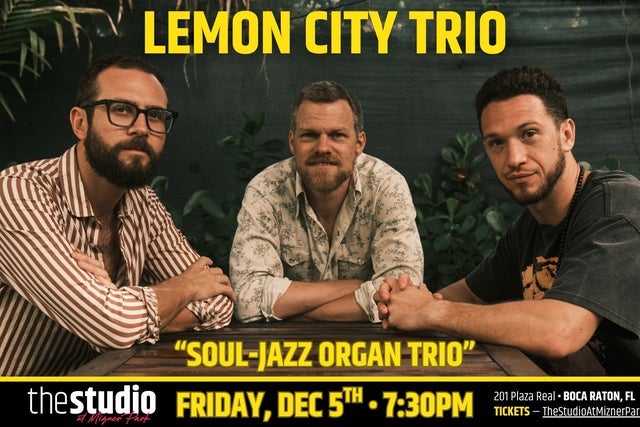 Presale codes for lemon city trio: members use these when buying pre-sale tickets