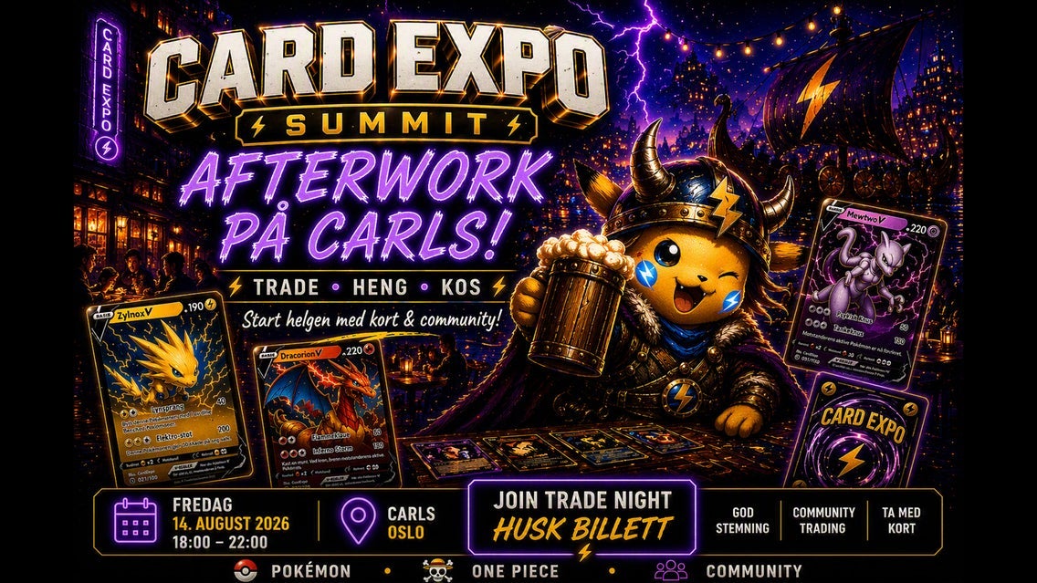 Card Expo Summit // Afterwork på Carls!