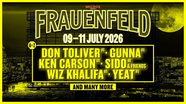 Openair Frauenfeld 2026 | 3-day ticket