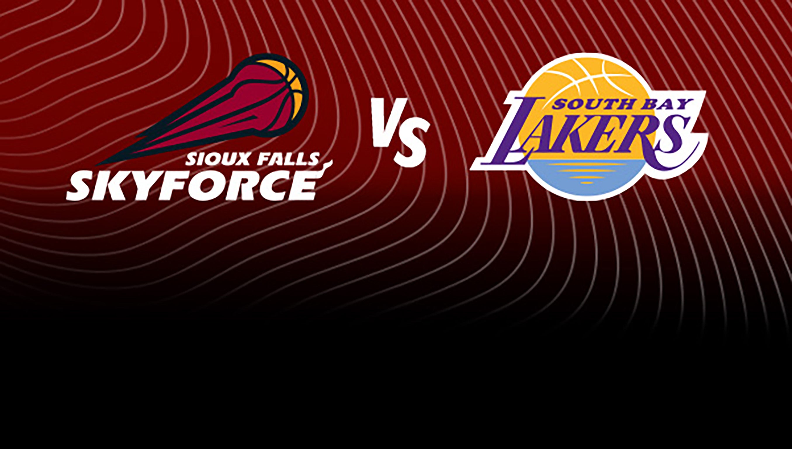 Sioux Falls Skyforce vs. South Bay Lakers at Sanford Pentagon – Sioux Falls, SD