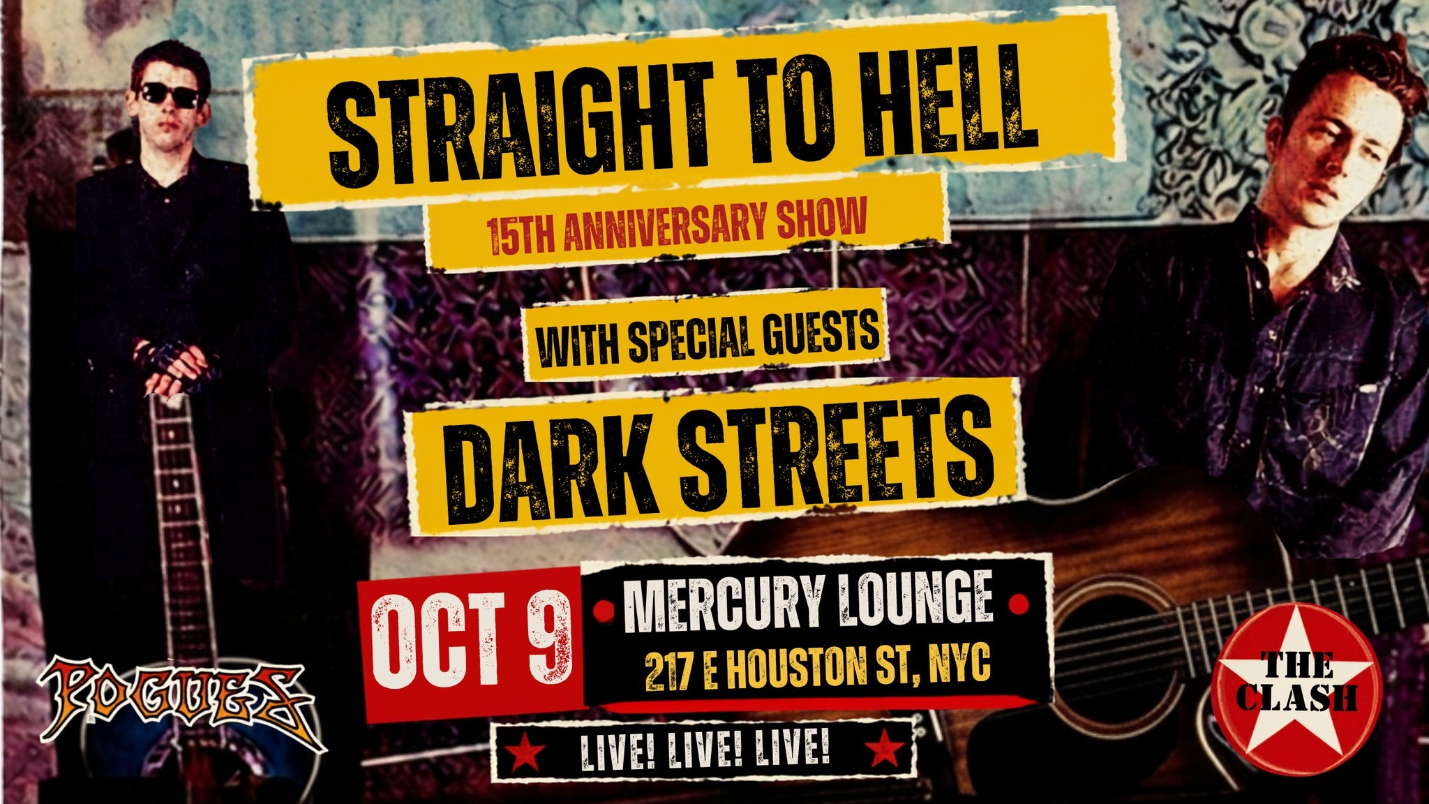 Dark Streets & Straight To Hell - "Pogues vs Clash"