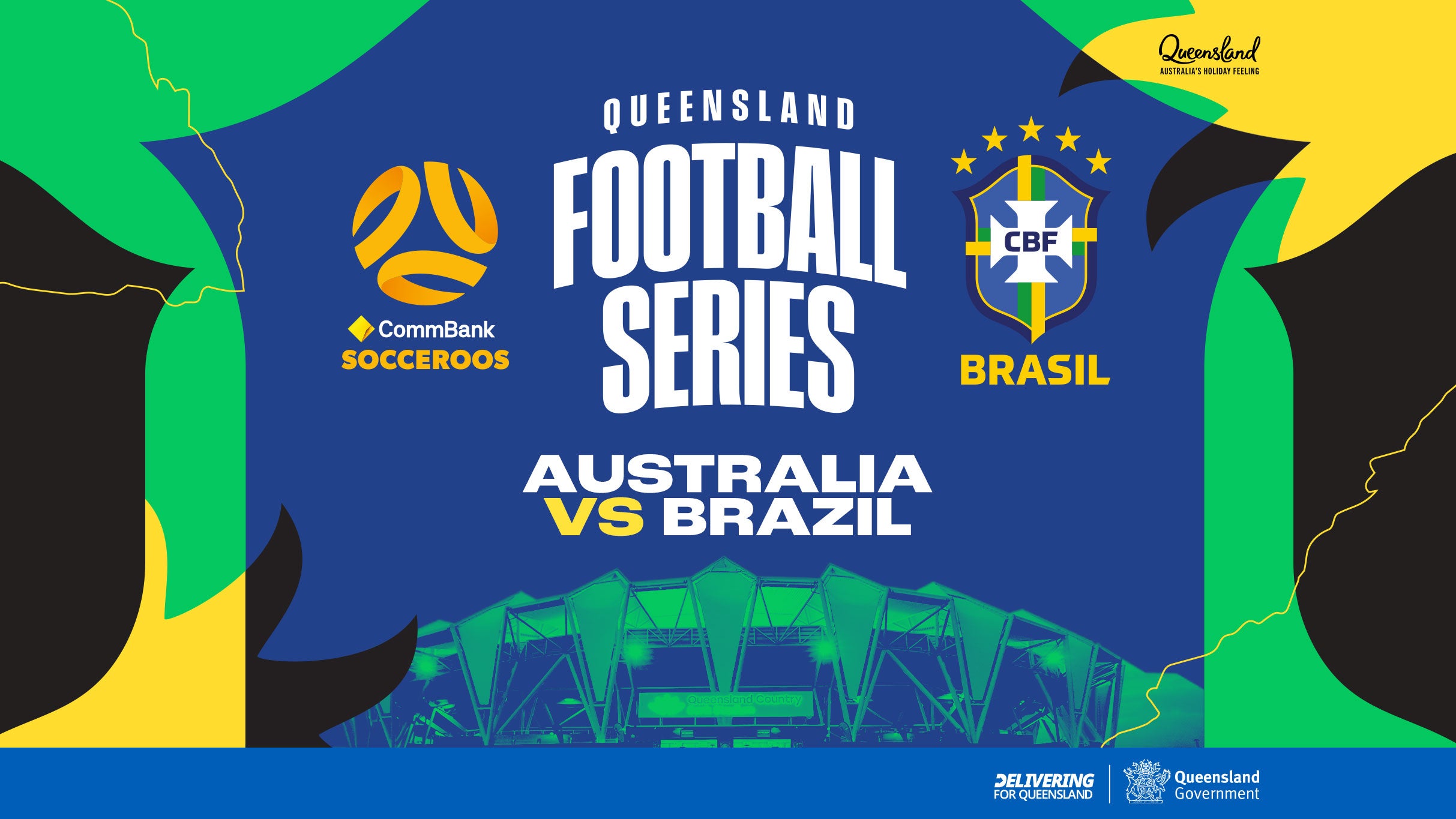 Queensland Football Series: Australia V Brazil