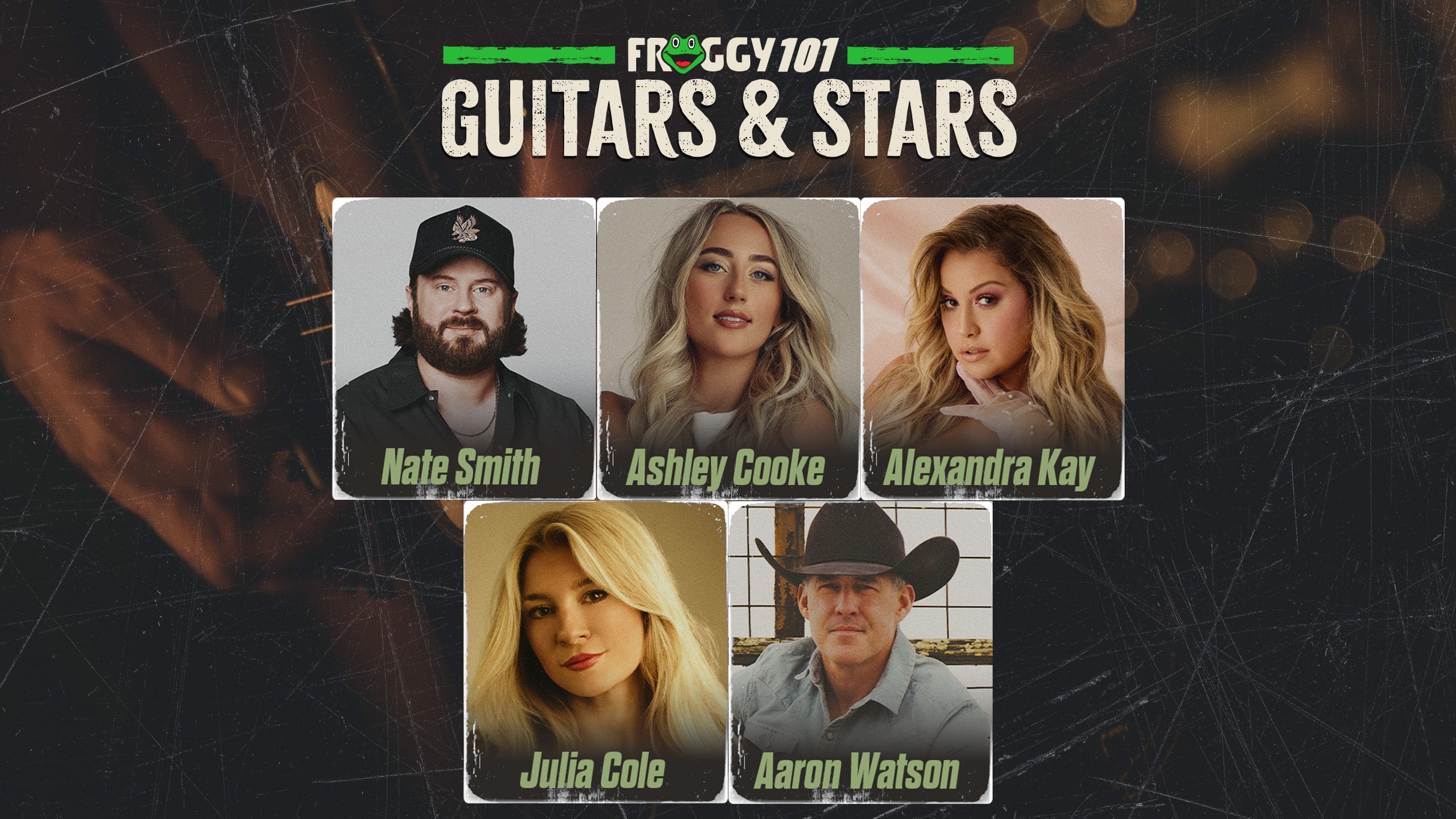 Froggy 101 Guitars & Stars presented by Burke's Gun Shop