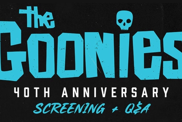 Presale codes for the goonies 40th anniversary screening + q&amp;a: members use these when buying pre-sale tickets