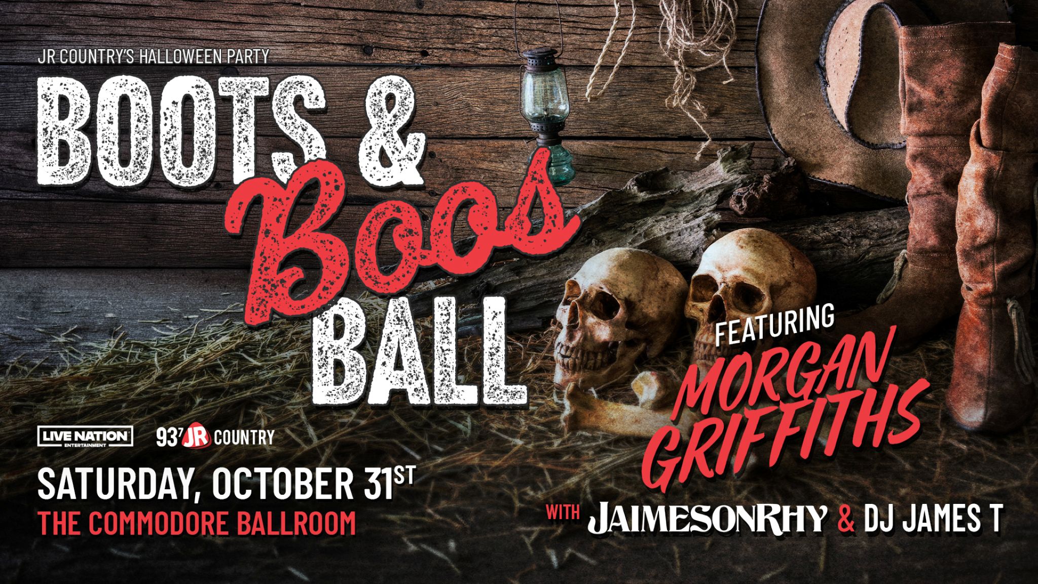 JR Country's Boots and Boos Halloween Party