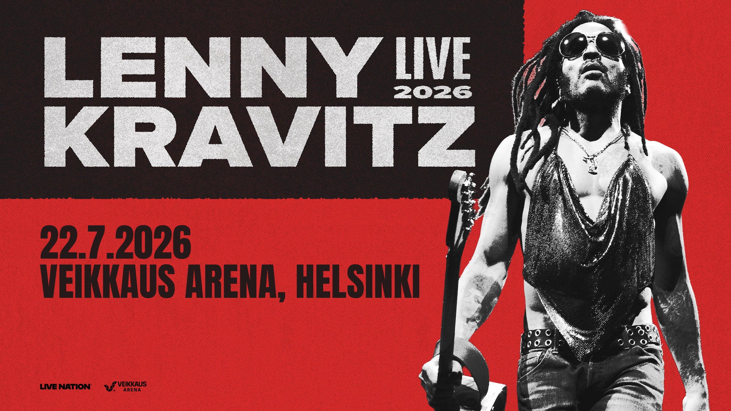 Lenny Kravitz - Lenny Kravitz Live 2026 I VIP-paketit