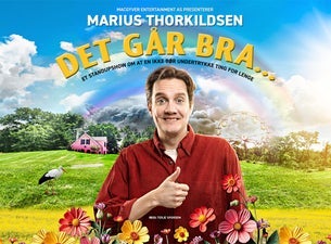 Bilde for arrangement Marius Thorkildsen - «DET GÅR BRA…»