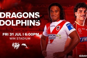 2026 NRL Telstra Premiership - Dragons v Dolphins