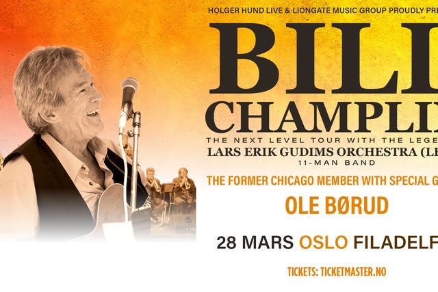 Presales to bill champlin: members use these when buying pre-sale tickets