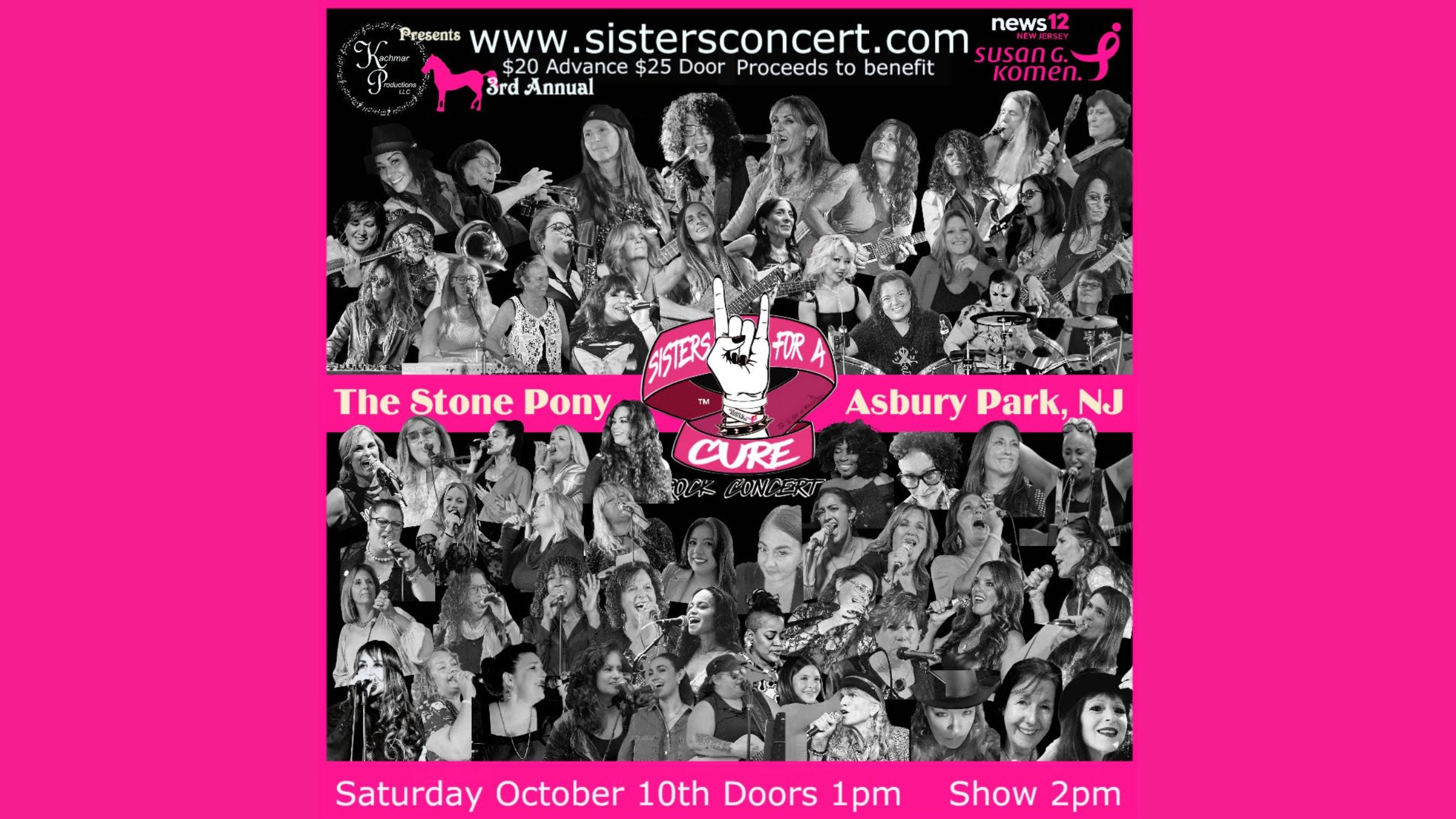 Sisters For A Cure Rock Concert