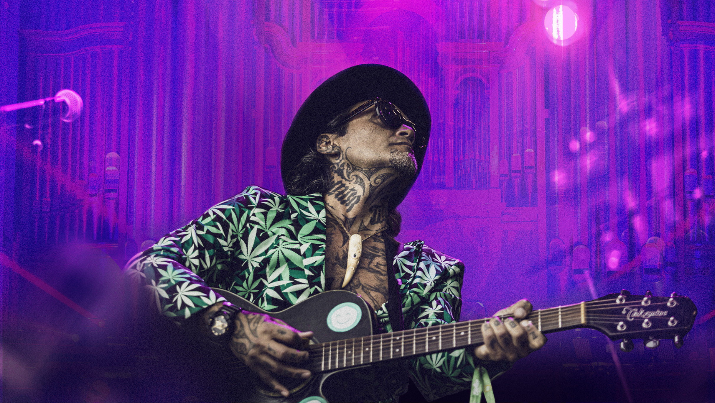 Tiki Taane with Auckland Phil