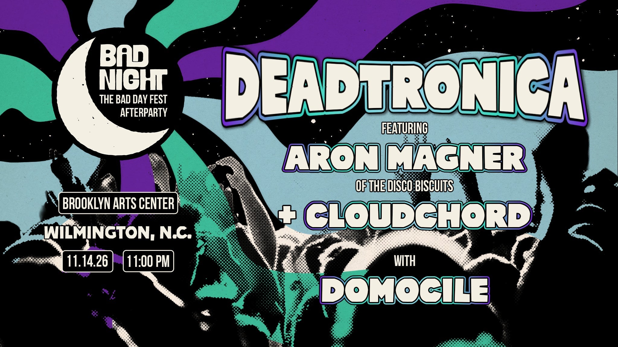 BAD DAY AFTERPARTY Ft. Deadtronica (w/ Aron Magner of tDB) + Domocile