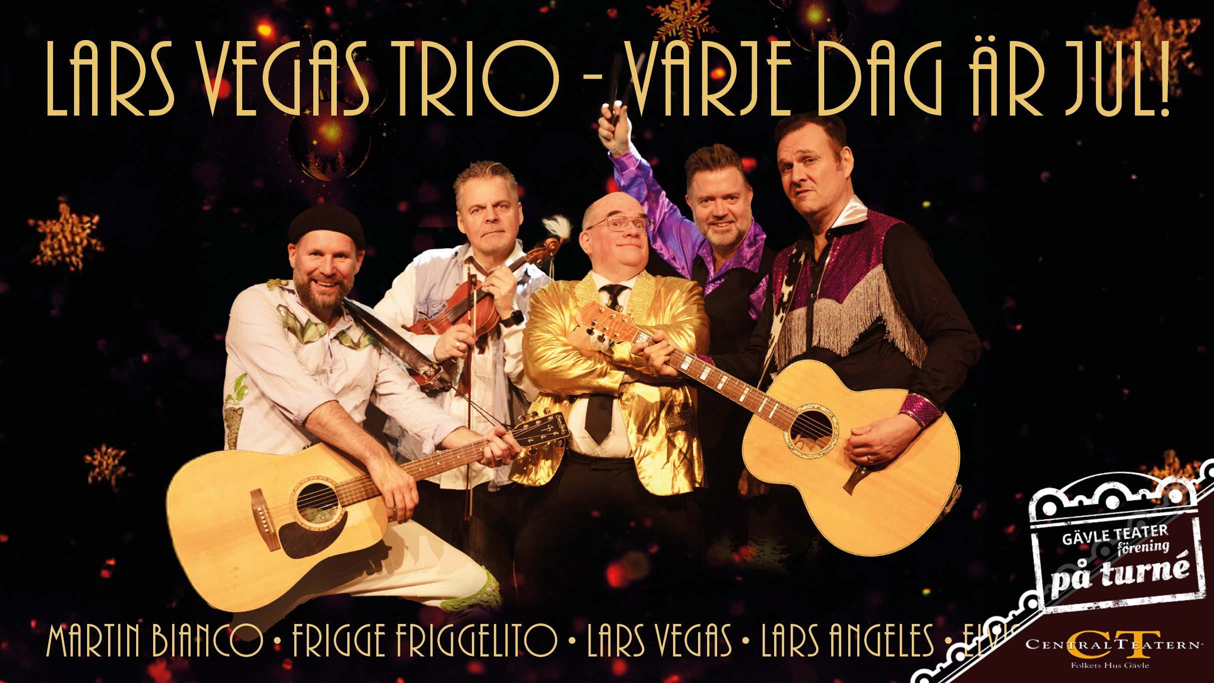 Lars Vegas Trio- Varje dag är jul concert image