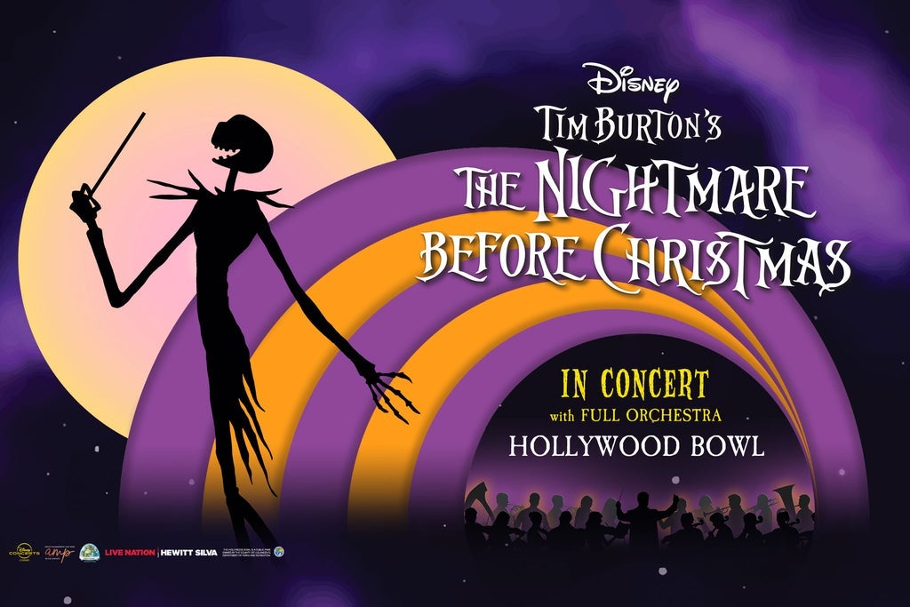 Disney Tim Burton's The Nightmare Before Christmas In Concert - Event poster