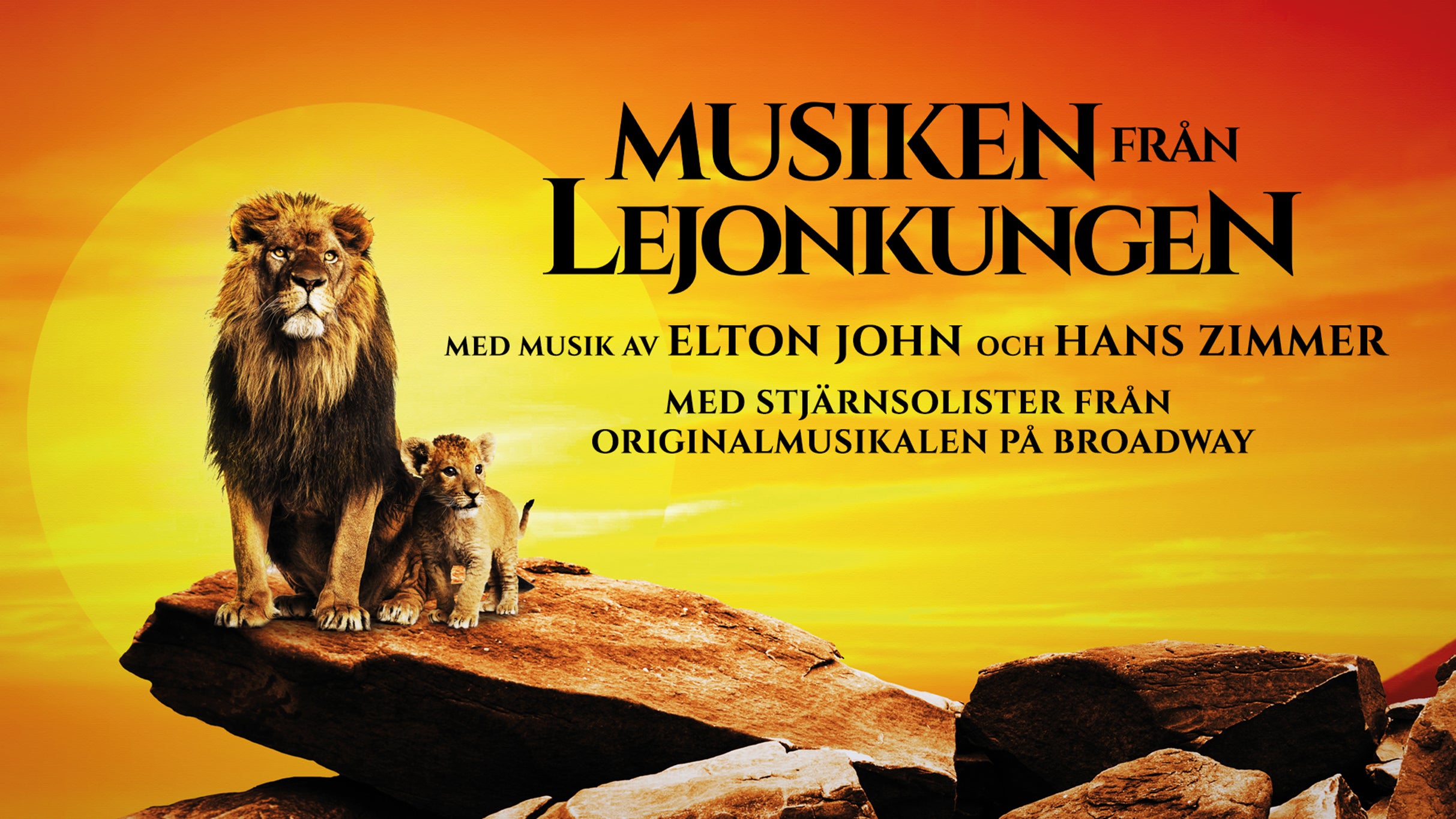 MUSIKEN FRÅN LEJONKUNGEN - LIVEKONSERT