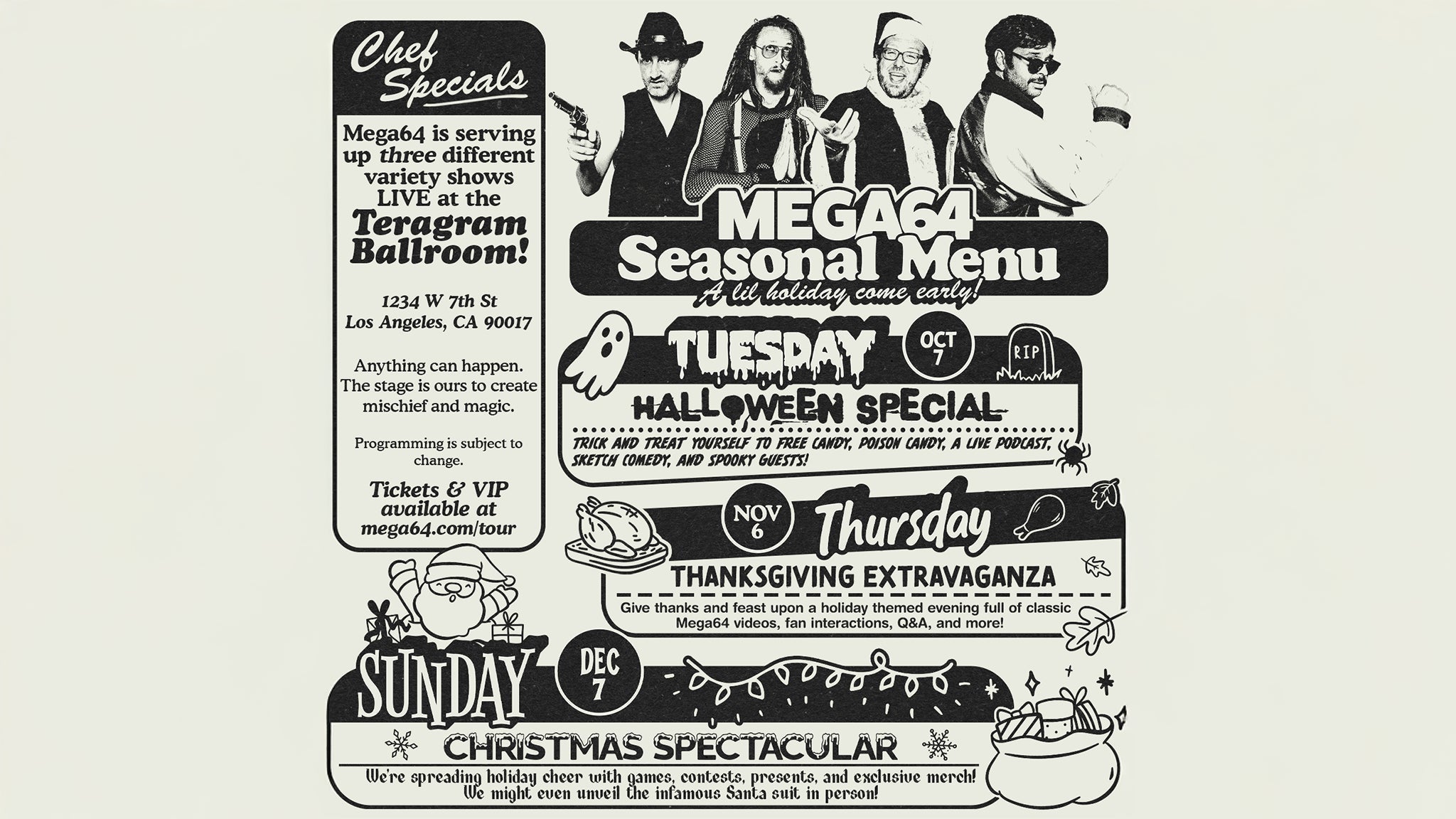 Mega64: Christmas Spectacular presale information on freepresalepasswords.com