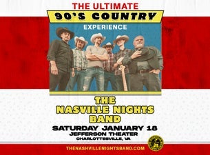 The Nashville Nights Band: The Ultimate 90s Country Experience (18+)