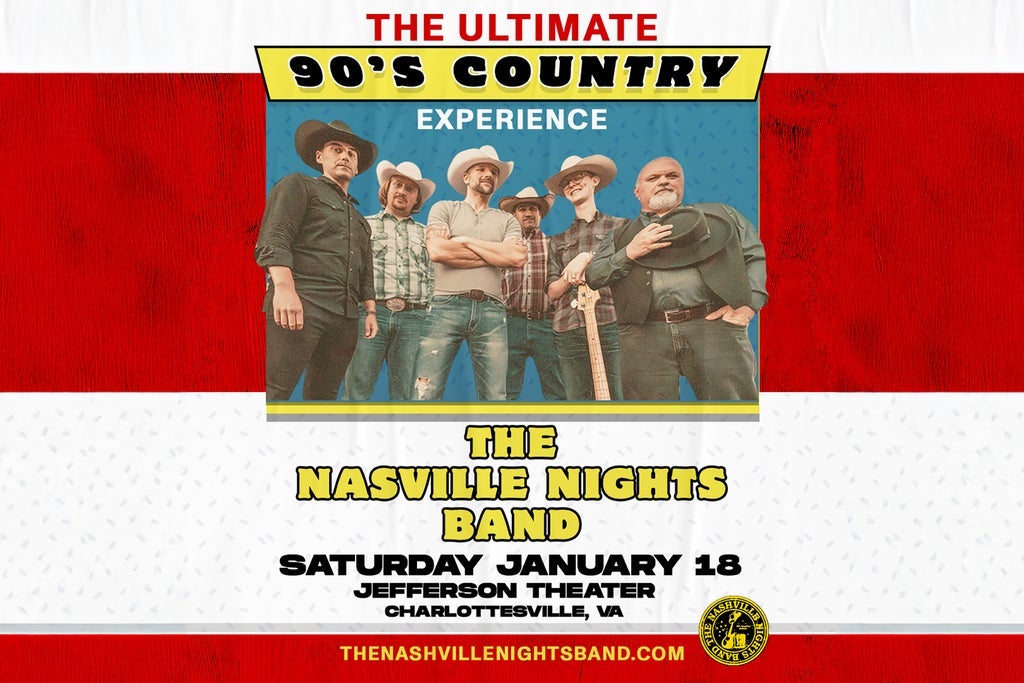 The Nashville Nights Band: The Ultimate 90s Country Experience (18+)