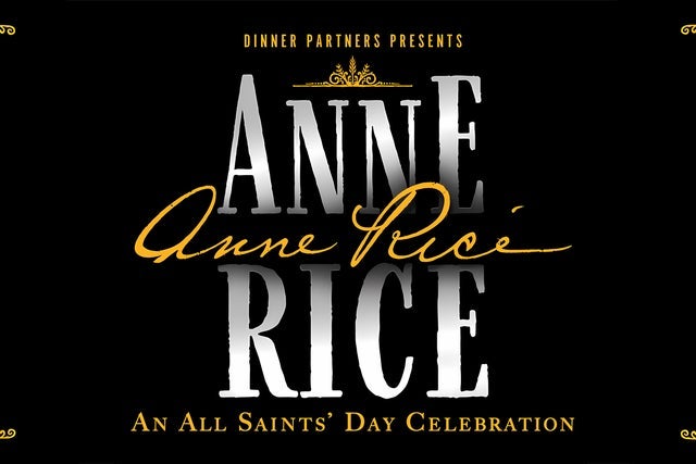 Anne Rice: An All Saints' Day Celebration presales in New Orleans