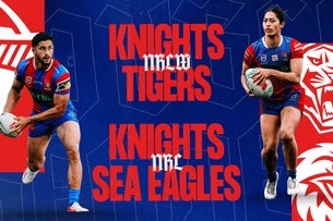 2026 NRL Telstra Premiership - Newcastle Knights v Manly Sea Eagles