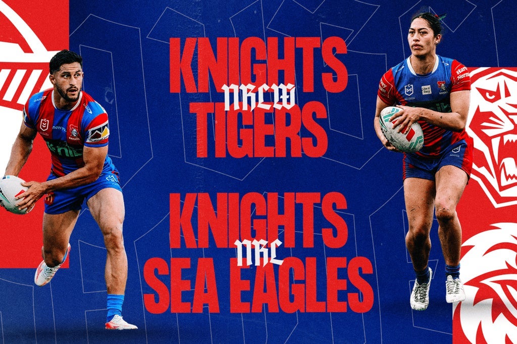 2026 NRL Telstra Premiership - Newcastle Knights v Manly Sea Eagles