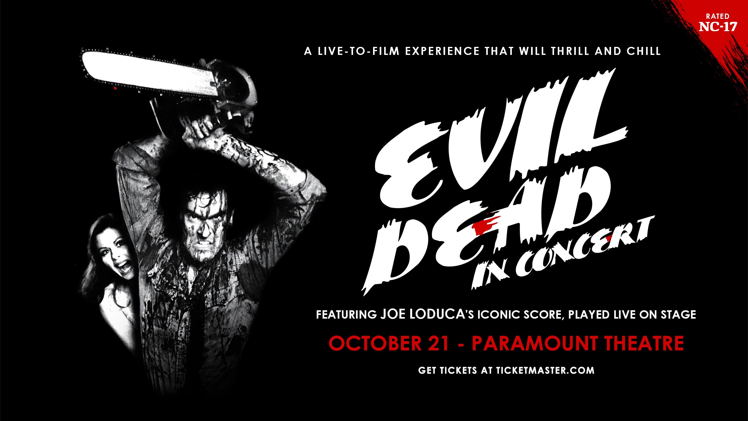 EVIL DEAD IN CONCERT at Paramount Theatre – Denver, CO