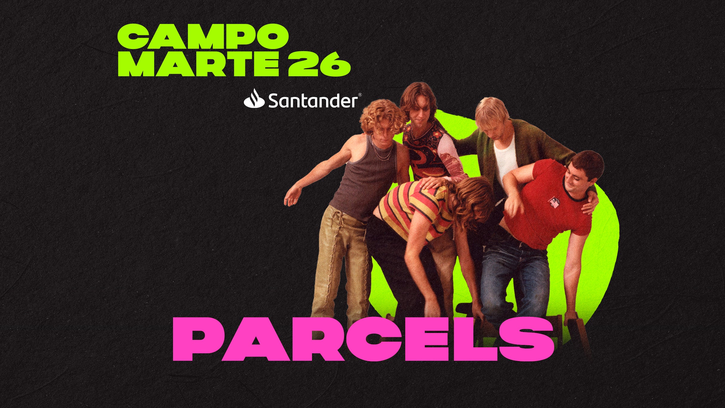 Parcels concerts and tour dates | GlobalGigMap