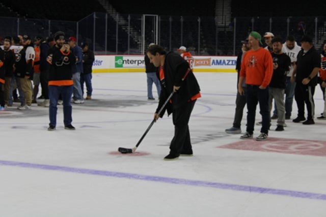 Post Game Slap Shot - MUST HAVE TICKET TO GAME