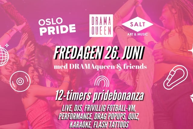 Ticket Reselling Fredagen med DRAMAqueen &amp; friends