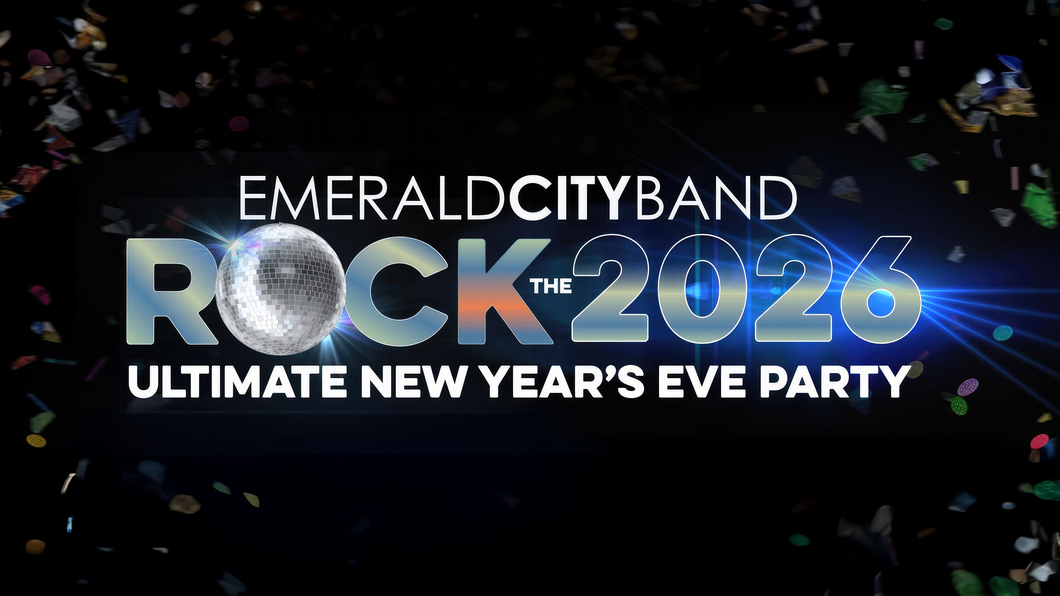 Emerald City's Rock 2026 - Ultimate New Year's Eve Party