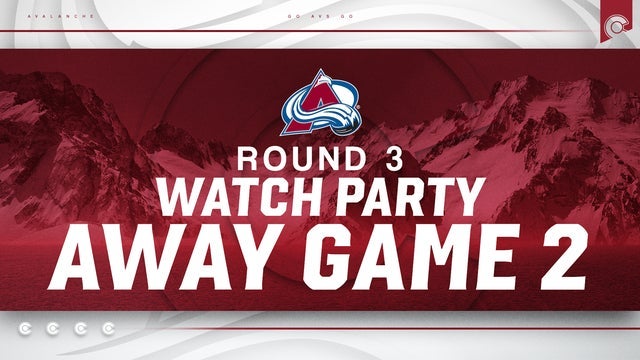 Third Round - Watch Party: Avalanche v Knights Rd 3 Away Game 2