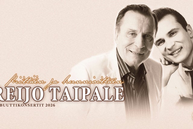 Kiittäen ja Kunnioittaen - Reijo Taipale show poster