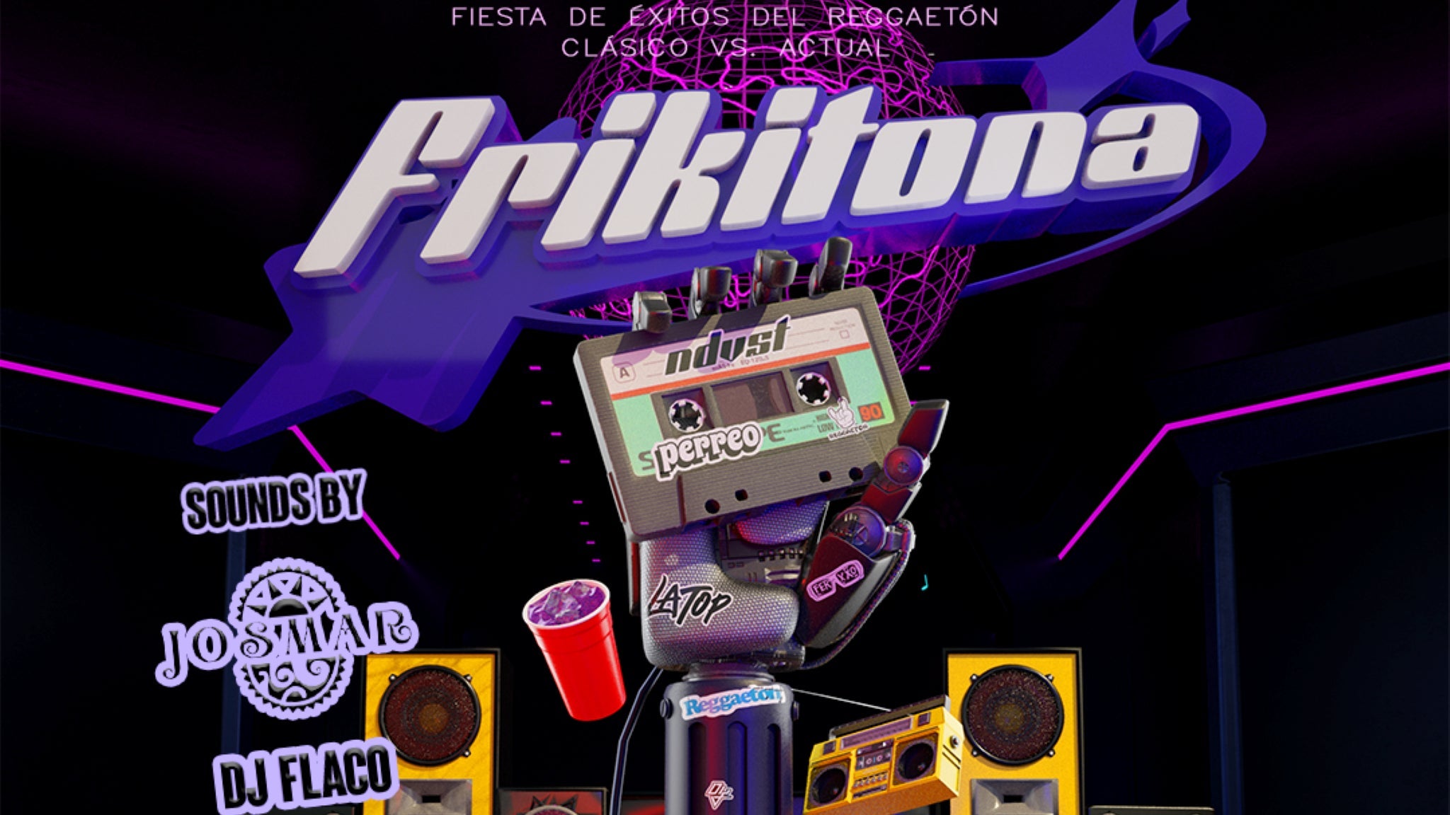 NDVST presents FRIKITONA - Classics vs Current Reggaeton Fiesta  