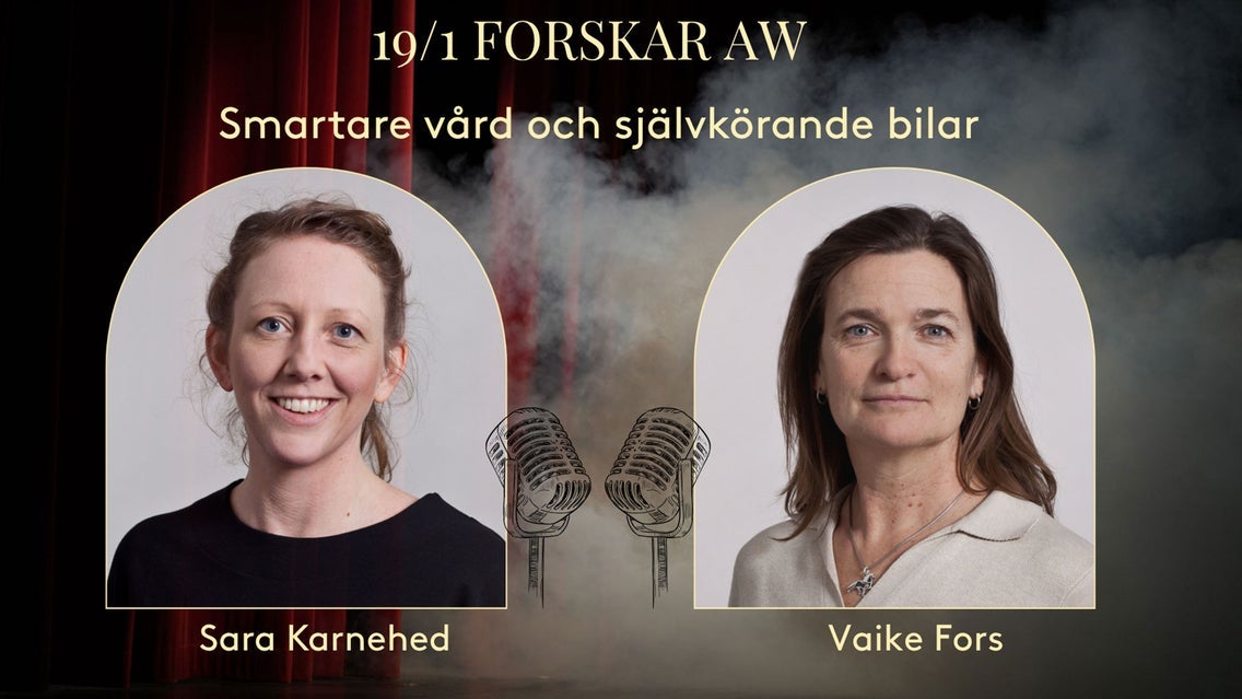Ett smörrebröd, en dryck och två forskare event image