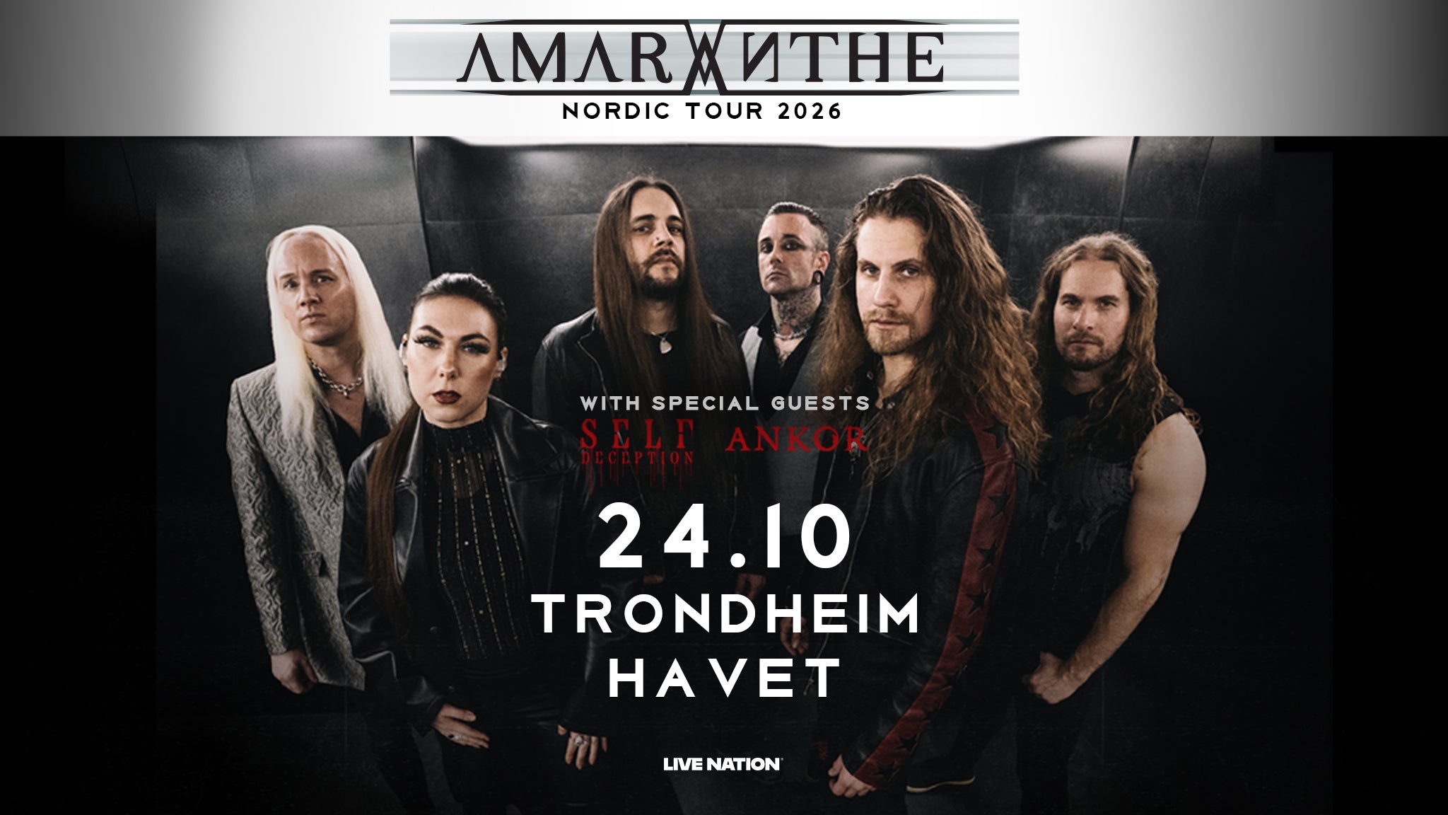 AMARANTHE – Nordic Tour 2026