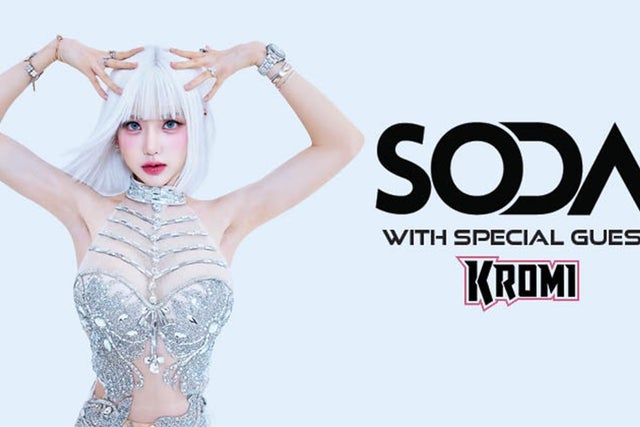 Presales to dj soda with special guest kromi: members use these when buying pre-sale tickets