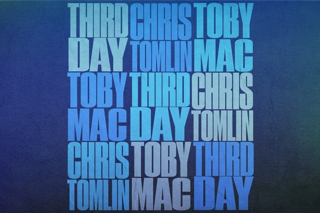Presales to chris tomlin: members use these when buying pre-sale tickets