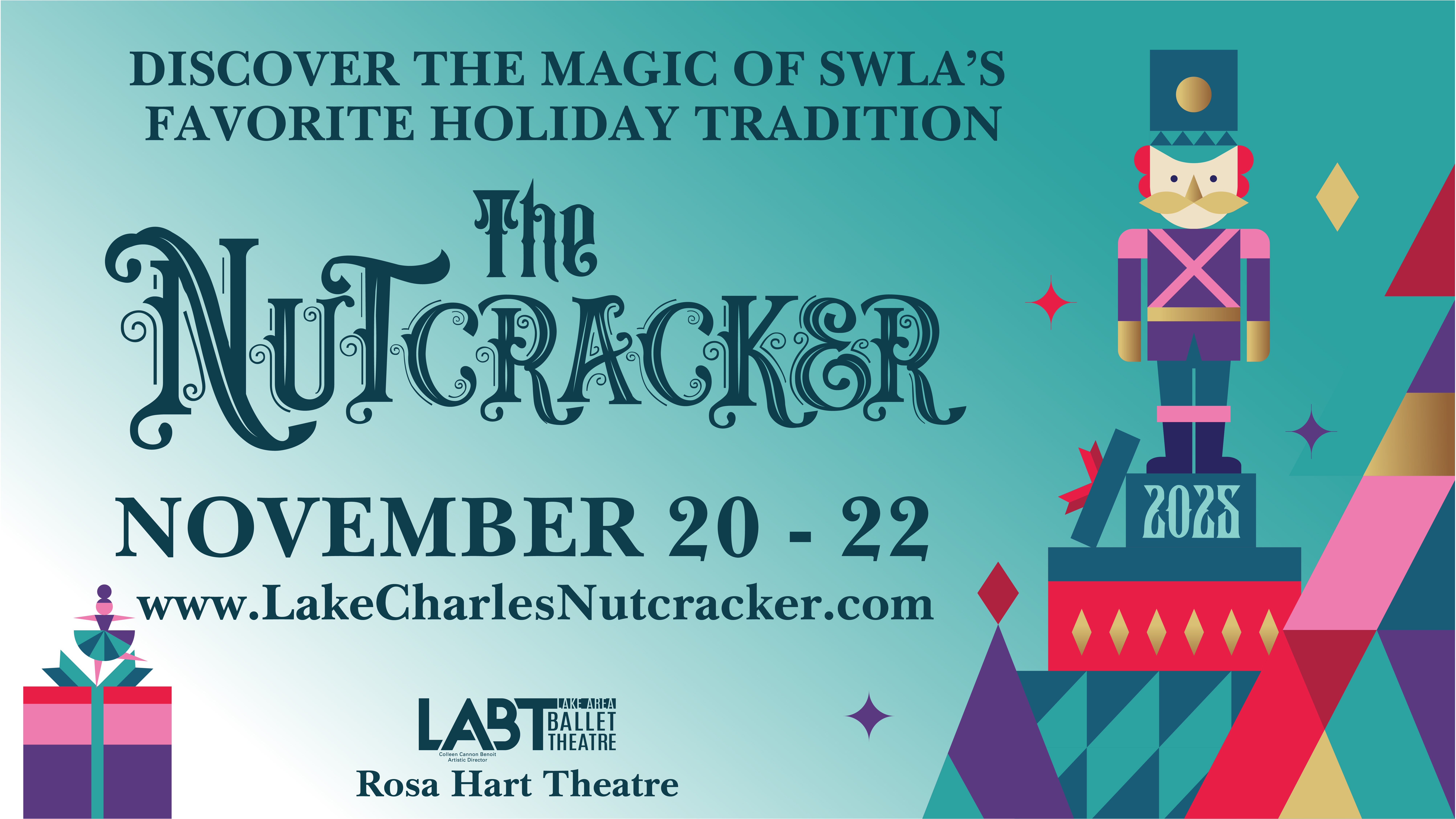 The Nutcracker w/ Lake Area Ballet Theatre at Lake Charles Event Ctr Rosa Hart Theatre – Lake Charles, LA