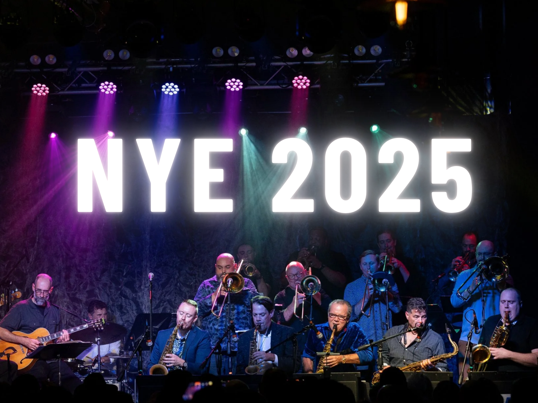 NYE 2025 with BT ALC BIG BAND (Countdown Package) at Jimmy’s Jazz and Blues Club – Portsmouth, NH