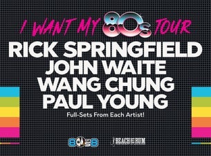 Rick Springfield: I Want My 80's Tour