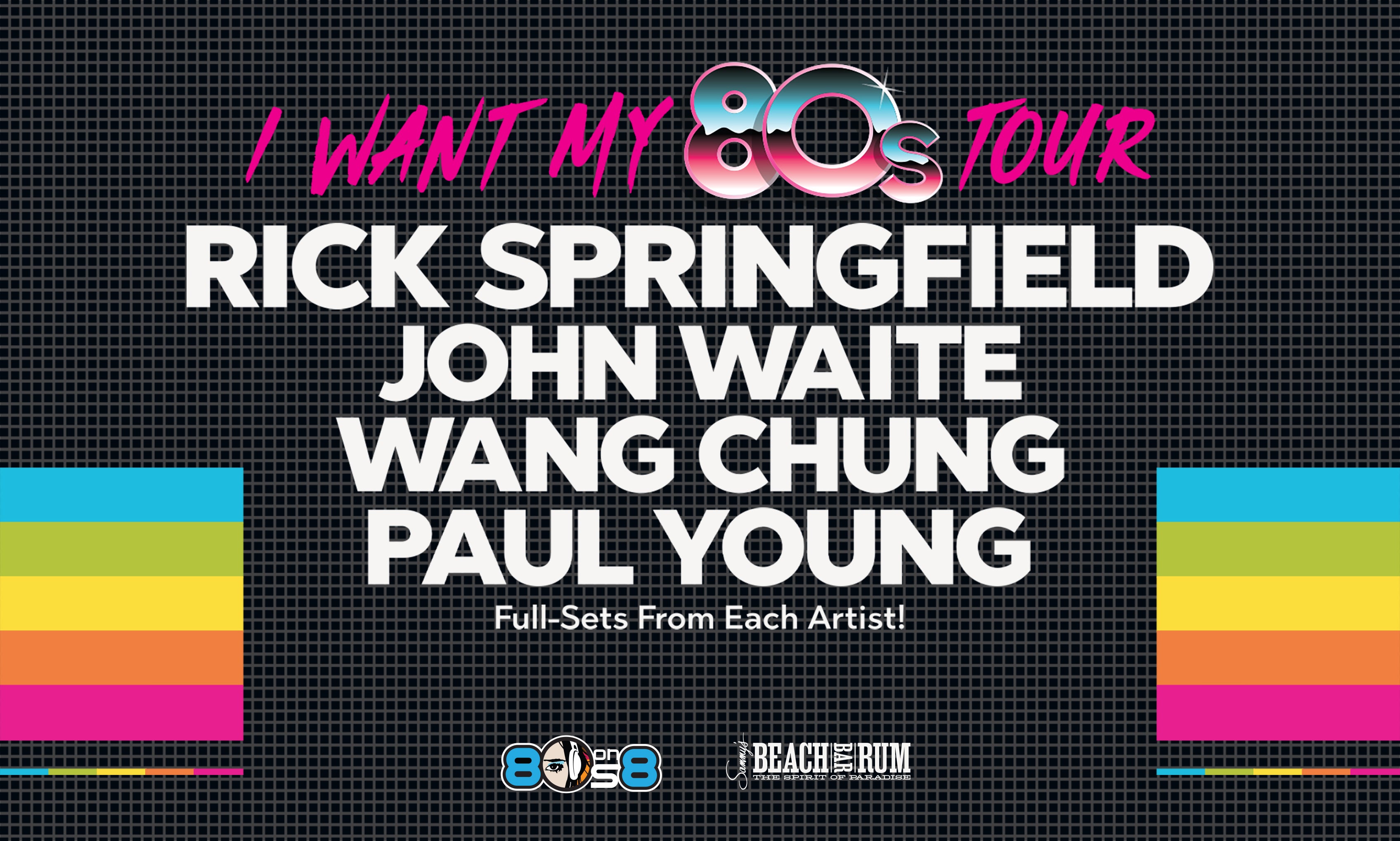 Rick Springfield: I Want My 80’s Tour at The Venue at Thunder Valley Casino Resort – Lincoln, CA