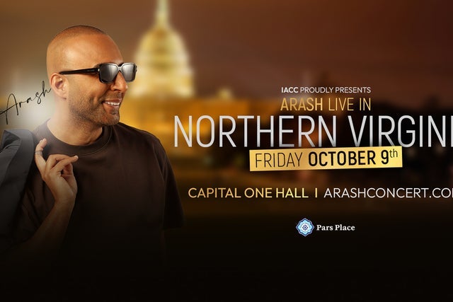 Arash Live in Northern Virginia