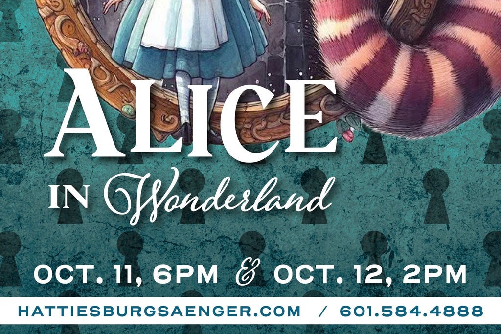 South Mississippi Ballet Theatre presents Alice in Wonderland event poster