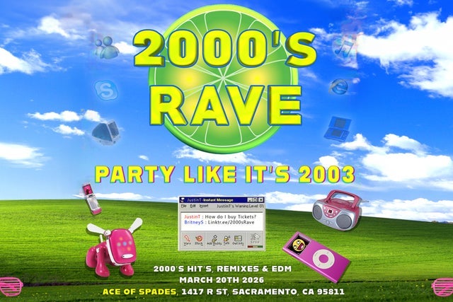 Presales to 2000s rave: members use these when buying pre-sale tickets