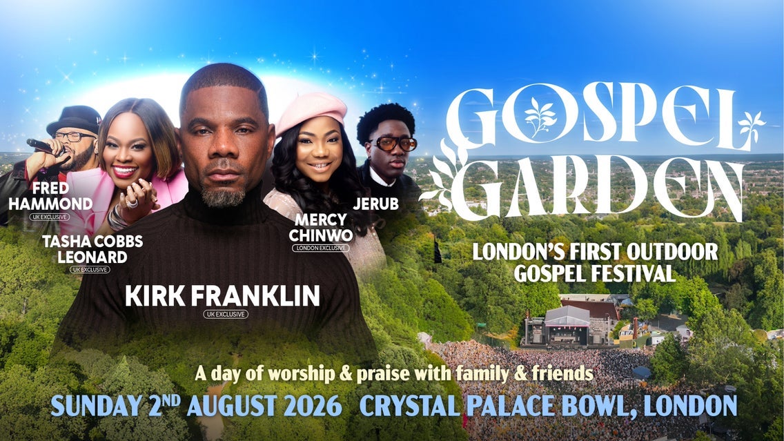 Gospel Garden presents Kirk Franklin - Image 1