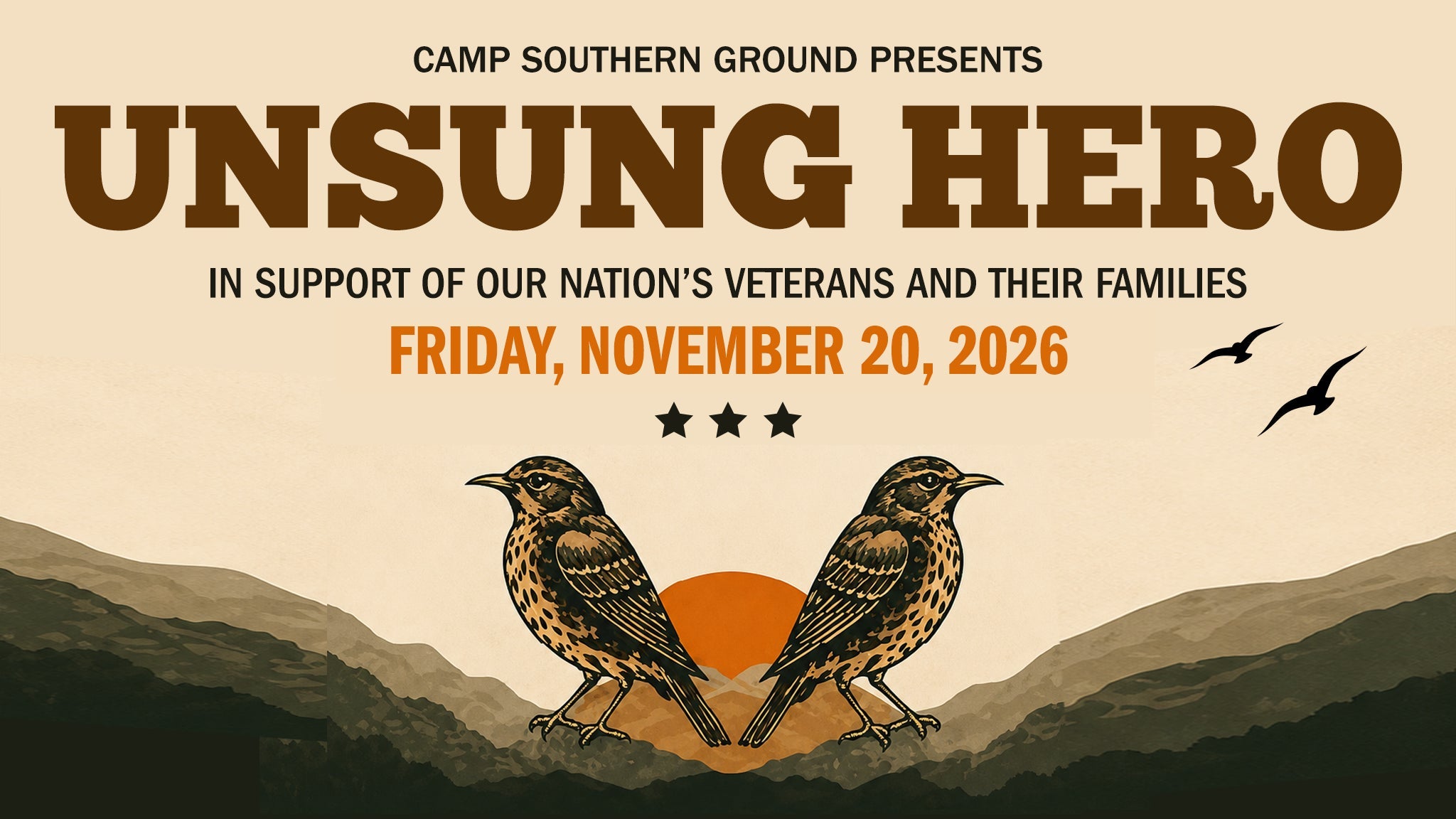 Camp Southern Ground Presents Unsung Hero at Trilith LIVE