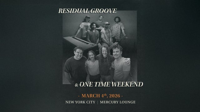Residual Groove, One Time Weekend