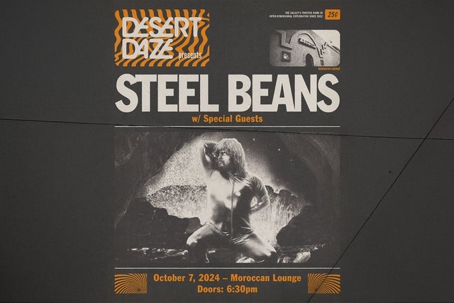 Presale codes for desert daze presents: steel beans: members use these when buying pre-sale tickets
